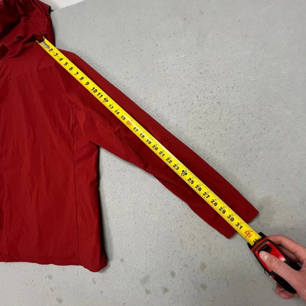 Kuhl Mens The One Hoody Red Full Zip Technical Hooded Jacket Size S